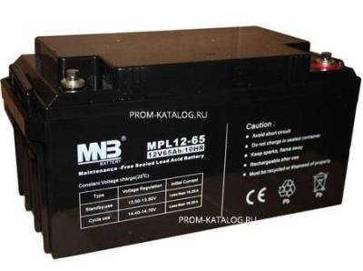 Аккумуляторная батарея MNB MPL12-65